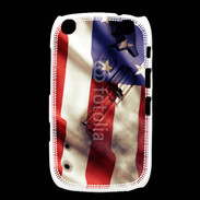 Coque Blackberry Curve 9320 Drapeau USA avec arme