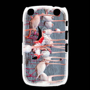 Coque Blackberry Curve 9320 flamand rose
