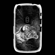 Coque Blackberry Curve 9320 Tigre du Bengale en noir et blanc