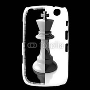 Coque Blackberry Curve 9320 Roi d'échec noir et blanc