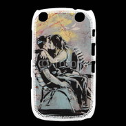 Coque Blackberry Curve 9320 Kiss graffiti