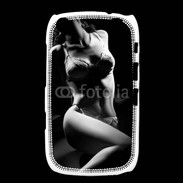 Coque Blackberry Curve 9320 Charme noir et blanc
