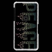 Coque Blackberry Z10 Paix musicale