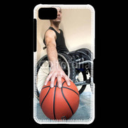 Coque Blackberry Z10 Joueur de basket en fauteuil