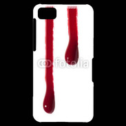 Coque Blackberry Z10 Gouttes de sang