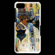 Coque Blackberry Z10 Peinture du canal de Venise en Italie