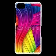 Coque Blackberry Z10 Fibres de couleur