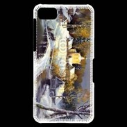 Coque Blackberry Z10 Peinture village rural