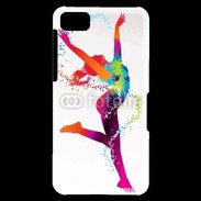 Coque Blackberry Z10 Danseuse en couleur