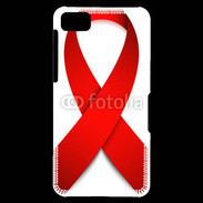 Coque Blackberry Z10 Ruban contre le sida