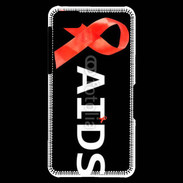 Coque Blackberry Z10 Solidarité Sida