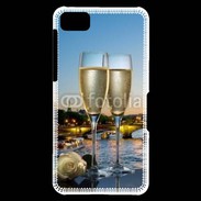Coque Blackberry Z10 Amour au champagne