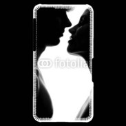 Coque Blackberry Z10 Couple d'amoureux en noir et blanc