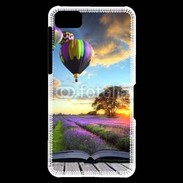 Coque Blackberry Z10 Montgolfière et lavande 