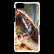 Coque Blackberry Z10 Tatouage homme sexy