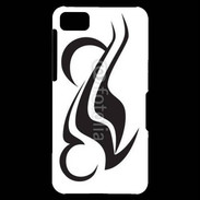 Coque Blackberry Z10 Tatouage d'un symbole de moto
