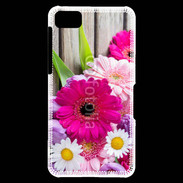 Coque Blackberry Z10 Bouquet de fleur sur bois