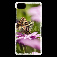 Coque Blackberry Z10 Fleur et papillon