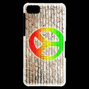 Coque Blackberry Z10 Peace and love graffiti