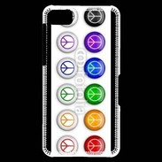Coque Blackberry Z10 Love and peace 5