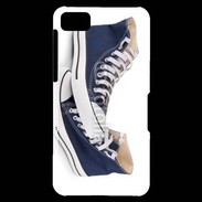 Coque Blackberry Z10 Paire de converse bleue