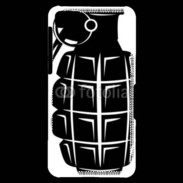 Coque Blackberry Z10 Grenade noire