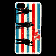 Coque Blackberry Z10 Soldat américain