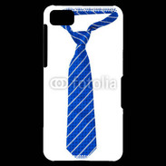 Coque Blackberry Z10 Cravate bleue