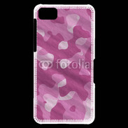 Coque Blackberry Z10 Camouflage rose