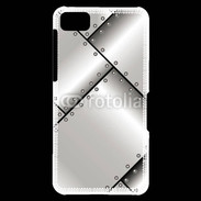 Coque Blackberry Z10 Tôle métallique