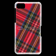 Coque Blackberry Z10 Mode tissus écossais rouge