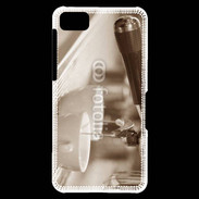 Coque Blackberry Z10 Expresso noir et blanc