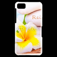 Coque Blackberry Z10 Fleurs relax