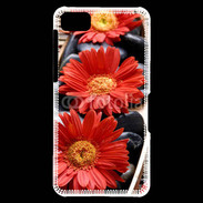 Coque Blackberry Z10 Fleurs Zen rouge 10