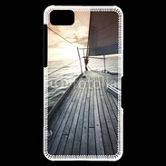 Coque Blackberry Z10 Voilier au couché du soleil