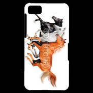 Coque Blackberry Z10 Trio de chevaux