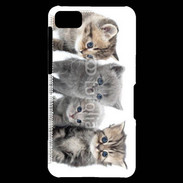 Coque Blackberry Z10 Groupe de chatons