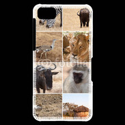 Coque Blackberry Z10 Les animaux de la savane