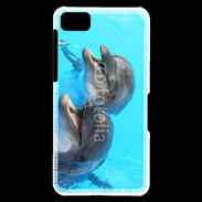 Coque Blackberry Z10 Duo de dauphins