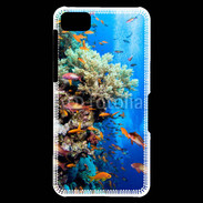Coque Blackberry Z10 Poisson et corail