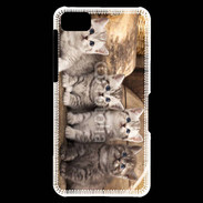 Coque Blackberry Z10 Chaton gris 2
