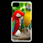 Coque Blackberry Z10 Couple de perroquets