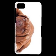 Coque Blackberry Z10 Mastiff marron