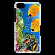 Coque Blackberry Z10 Poisson jaune