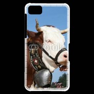 Coque Blackberry Z10 Vache de race Abondance Savoie