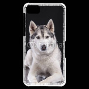 Coque Blackberry Z10 Chien Husky de Sibérie