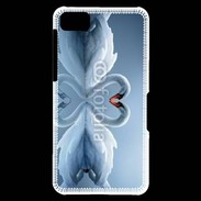 Coque Blackberry Z10 Couple de Cygnes