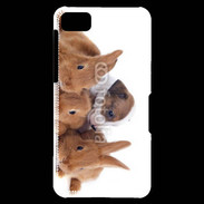 Coque Blackberry Z10 Gardien de lapins