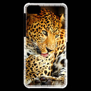 Coque Blackberry Z10 Portrait de léopard