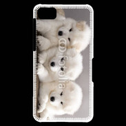 Coque Blackberry Z10 Chiot japonais blanc